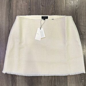 Ted Baker Cream Textured Women's Skirt